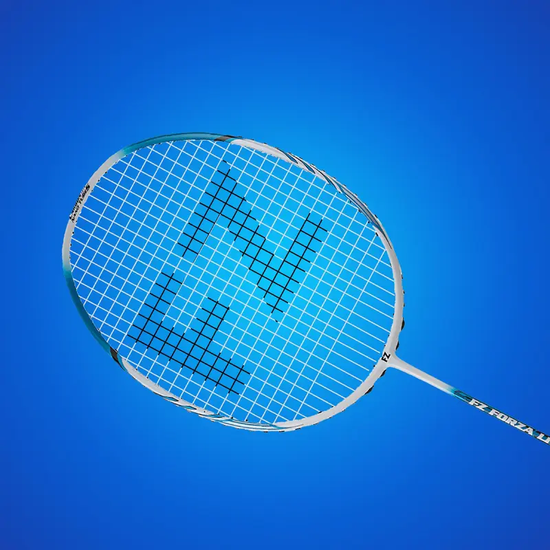 Lite 78 Strung Badminton Racket (Scuba Blue)- 5U/G4 Fz Forza | Kibi Sports