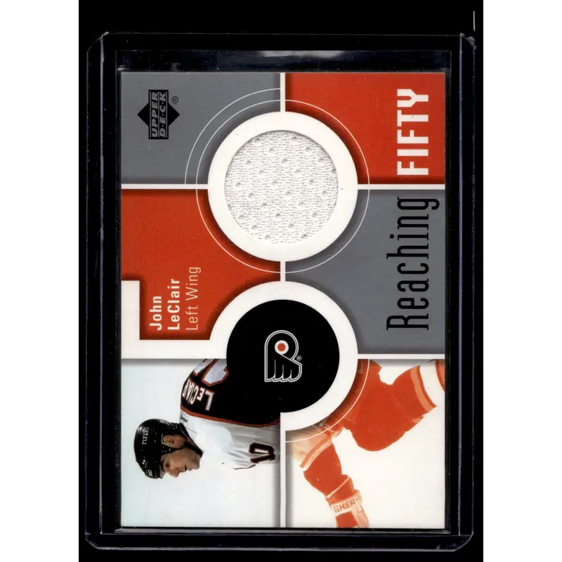 2002-03 Upper Deck - Reaching 50 - John Leclair #50-JL