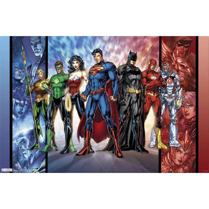 Justice League "Reboot" (The New 52) DC Comics Poster - Trends International 2011