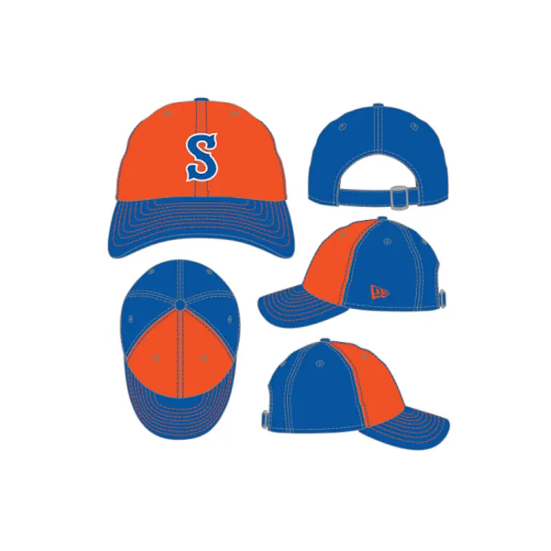 Syracuse Mets New Era Royal/Orange CC Youth Adj. Cap