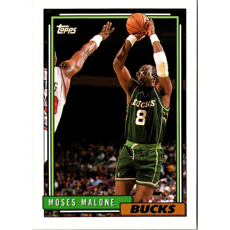 1992 Topps Gold Moses Malone #74