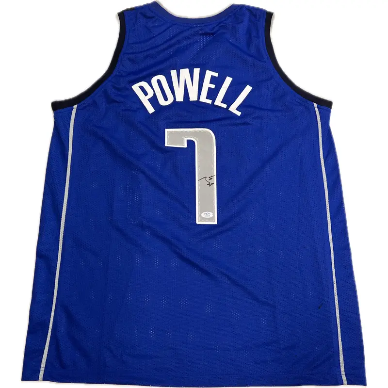 DWIGHT POWELL signed Jersey PSA/DNA Dallas Mavericks Autographed