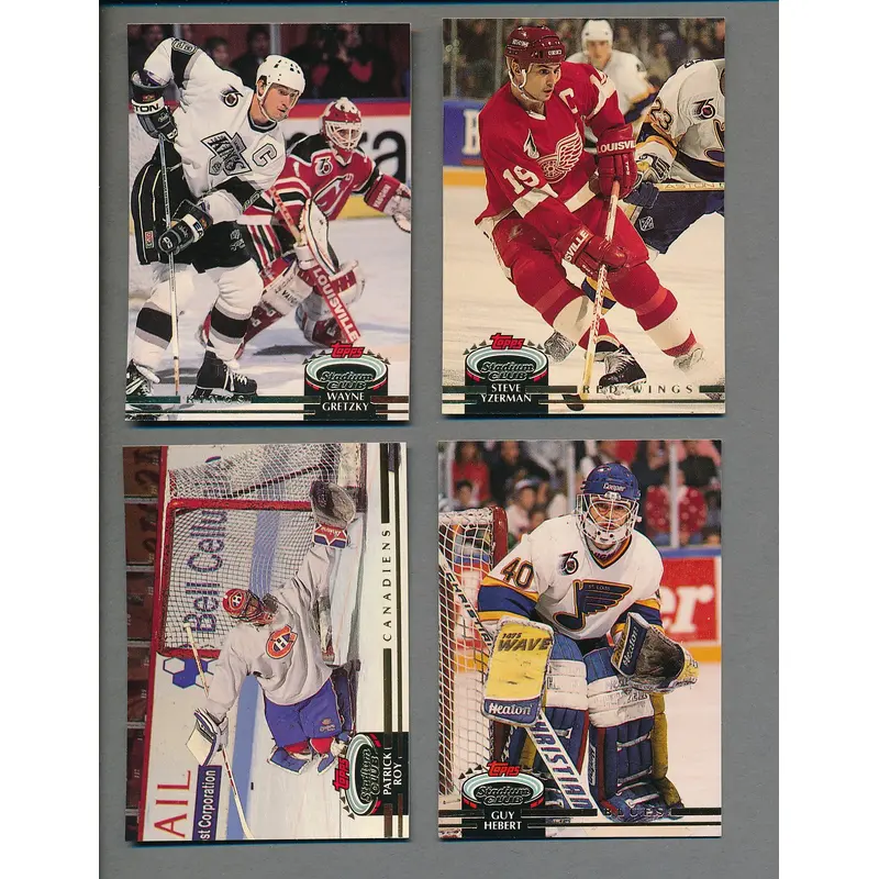 1992/93 Topps Stadium Club Hockey Complete Set (501)