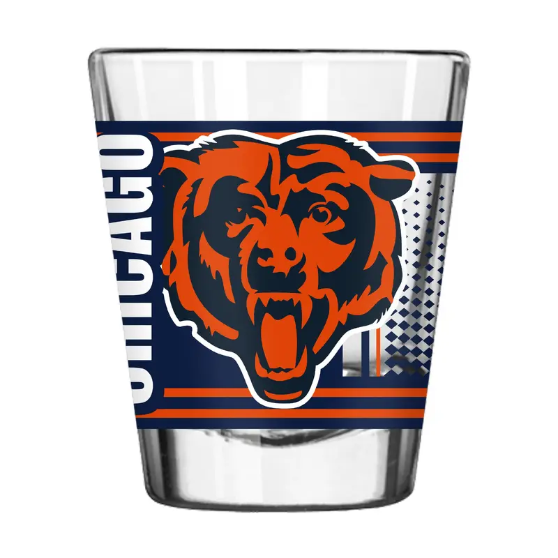 Chicago Bears 2oz Hero Shot Glass