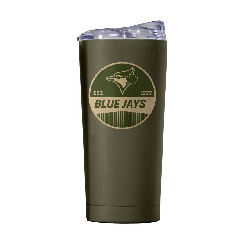 Toronto Blue Jays 20oz Badge Powder Coat Tumbler