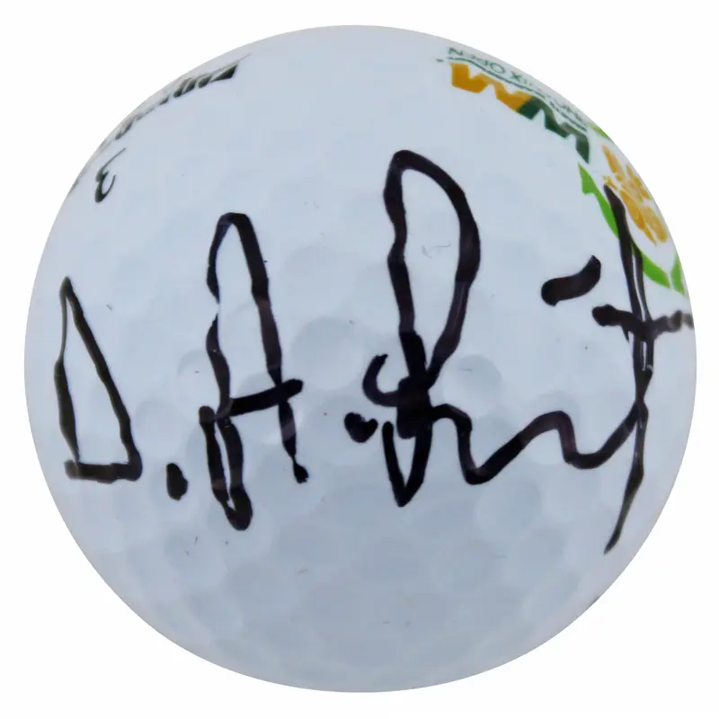 D.A. Points Authentic Signed Bridgestone WM Open Logo Golf Ball JSA #AX48099