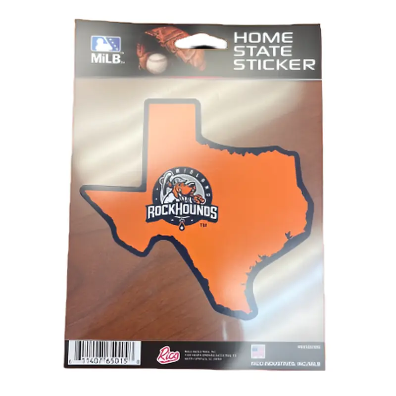 Midland RockHounds Texas Sticker