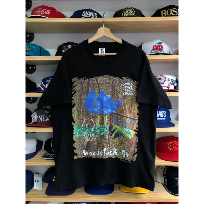 Vintage 1994 Woodstock Music Festival Tee Size XL