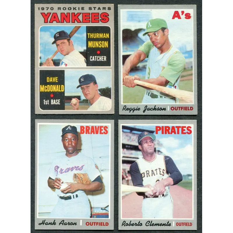 1970 Topps Baseball Complete Set EX/MT NM (720) (23-246)