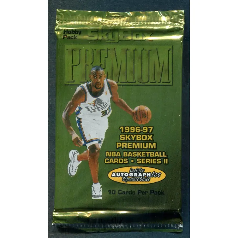 1996/97 Skybox Premium Basketball Series 2 Unopened Pack (Hobby)