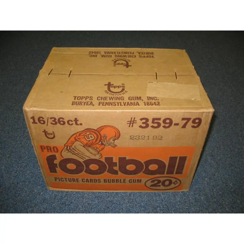 1979 Topps Football Unopened Wax Case (16 Box) (Sealed)