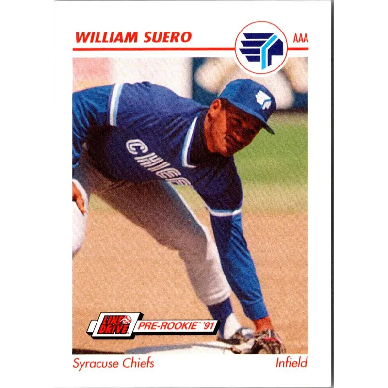 1991 Line Drive AAA William Suero #519