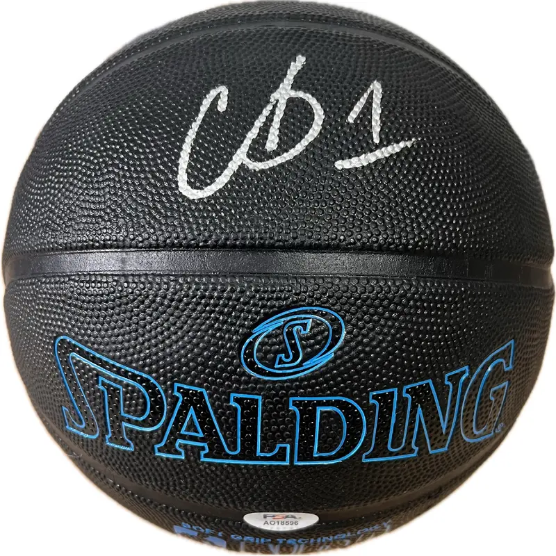 Chauncey Billups Signed Basketball PSA/DNA Pistons Trail Blazers Autographed