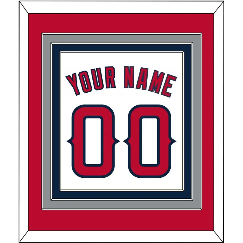Los Angeles Name & Number - Home White (2002-2023) - Triple Mat 2