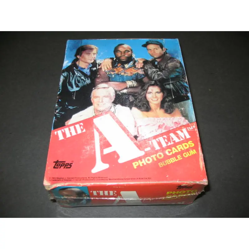 1983 Topps The A Team Unopened Wax Box (Authenticate)