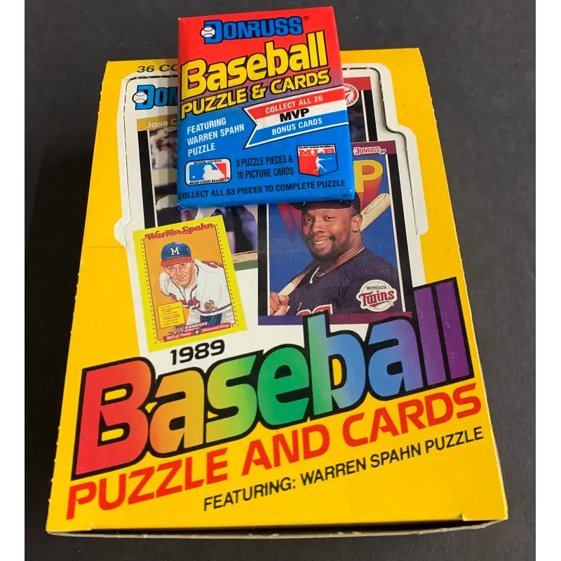 1989 Donruss Baseball Unopened Wax Box (Canadian)
