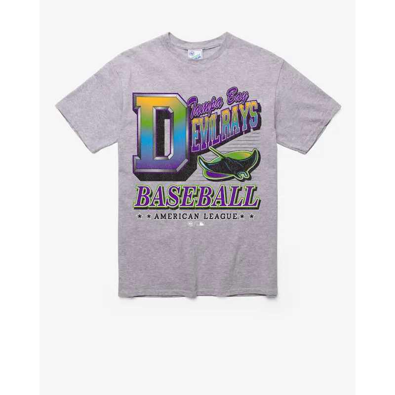 TAMPA BAY RAYS COOPERSTOWN LOCKER VINTAGE '47 TUBULAR TEE