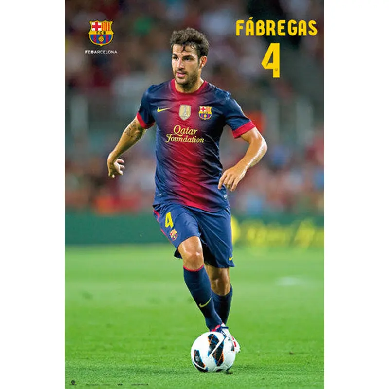 Cesc Fabregas "Superstar" FC Barcelona Poster (2012/13) - G.E. (Spain)