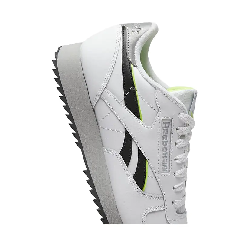 REEBOK MENS WHITE SNEAKER 100032767 CLASSIC LEATHER RIPPLE ID1585