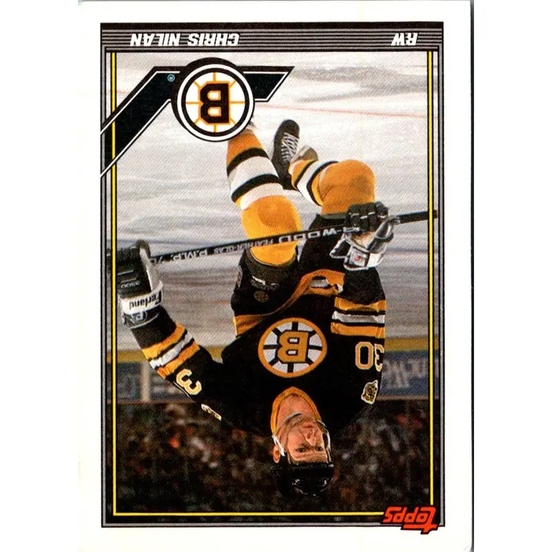 1991 Topps Chris Nilan #311
