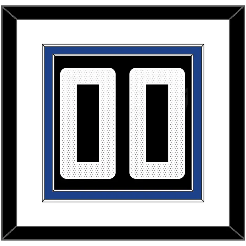 Los Angeles Number - Black Statement (2017-2022) - Double Mat 2