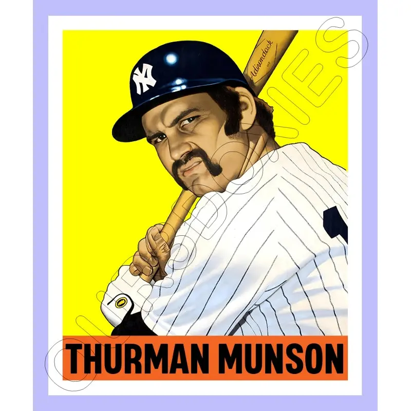 Thurman Munson 1948 Leaf Custom Card - 3963