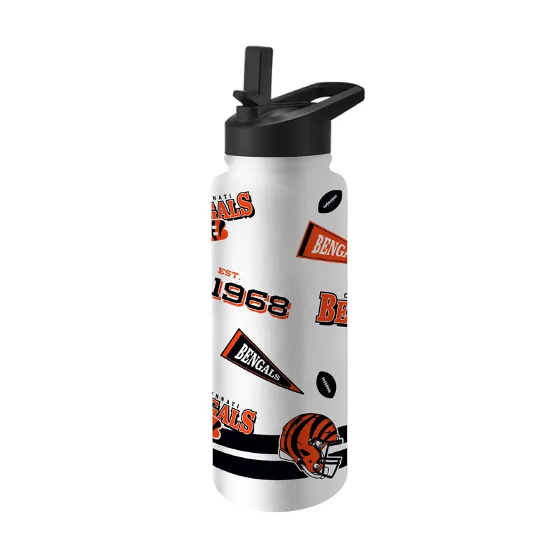 Cincinnati Bengals 34oz TJX Native Quencher Bottle