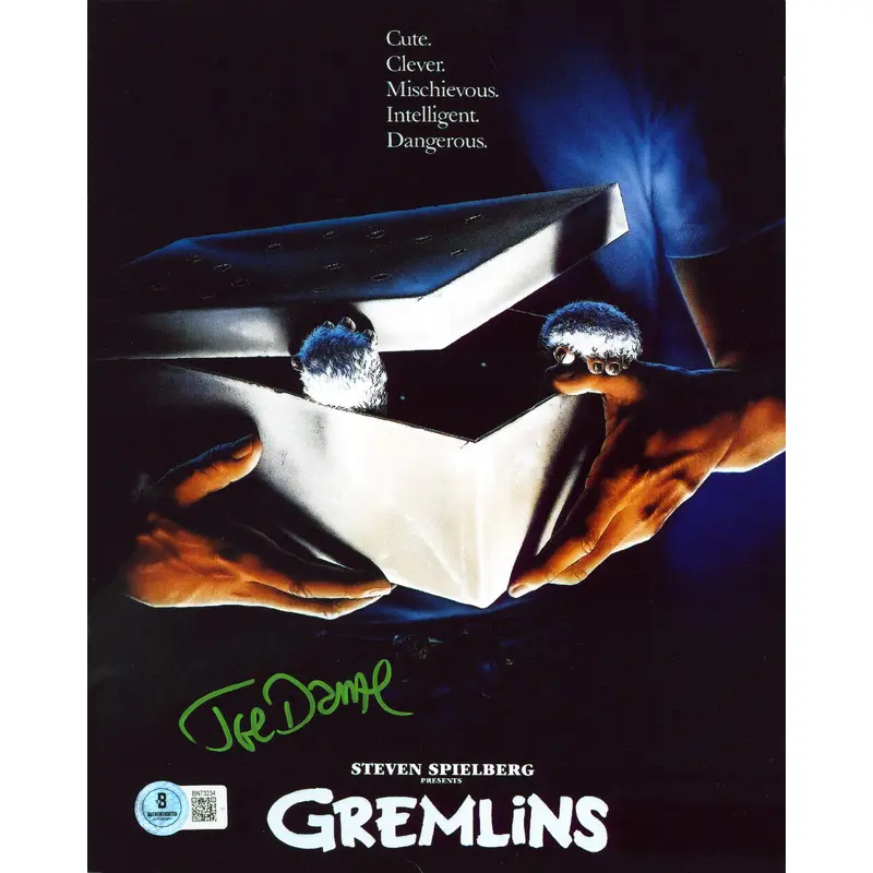 Joe Dante Gremlins Authentic Signed 8x10 Vertical Photo Autographed BAS #BN73234