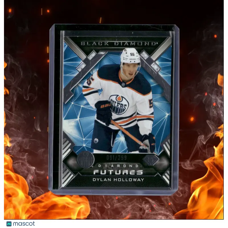 2022-23 Upper Deck Black Dylan Holloway Diamond Futures Rookie 091/299 #BDF-DH