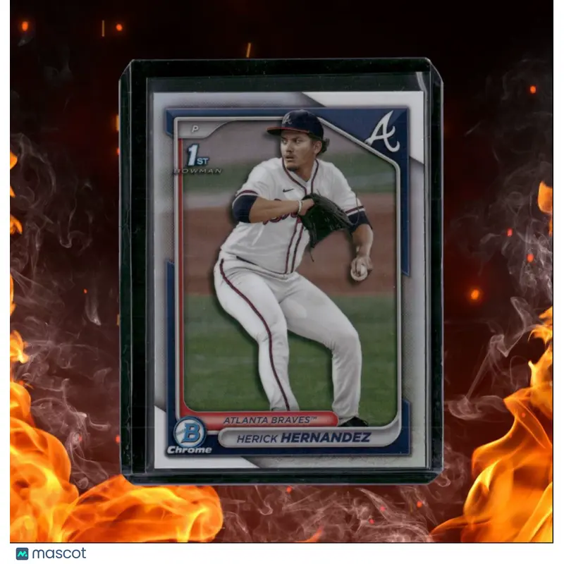 2024 Bowman Chrome Herick Hernandez 1st Prospect Refractor #BDC-145