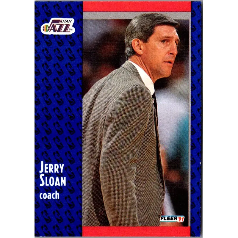 1991 Fleer Jerry Sloan #202