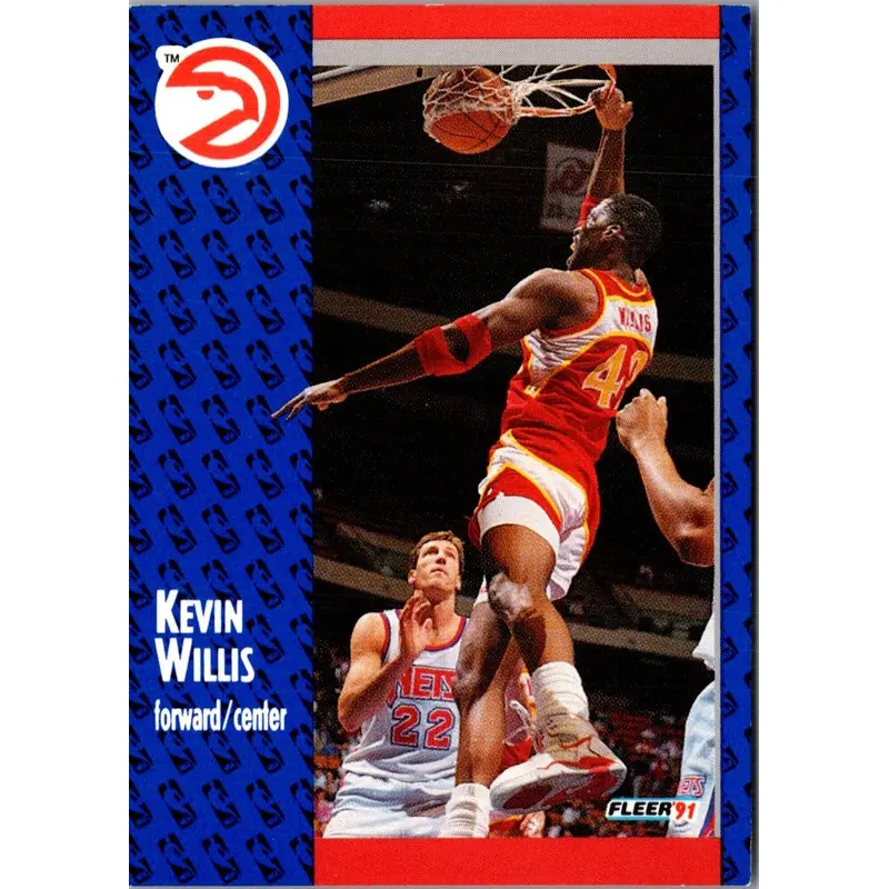1991 Fleer Kevin Willis #7