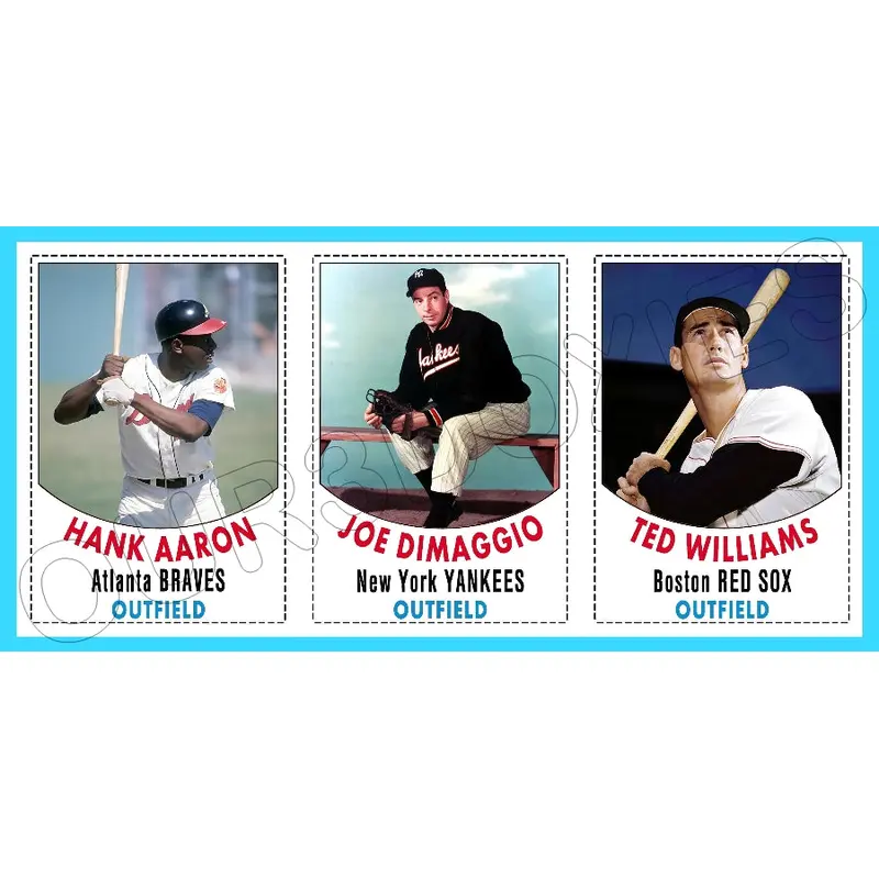 Dimaggio Aaron Williams 1977 Hostess Panel #1 Custom Card - 4726
