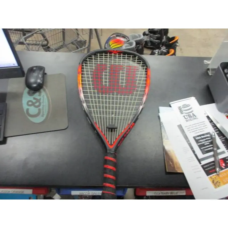 Used Wilson Xt 165 Racquet Ball Racquet With Bag