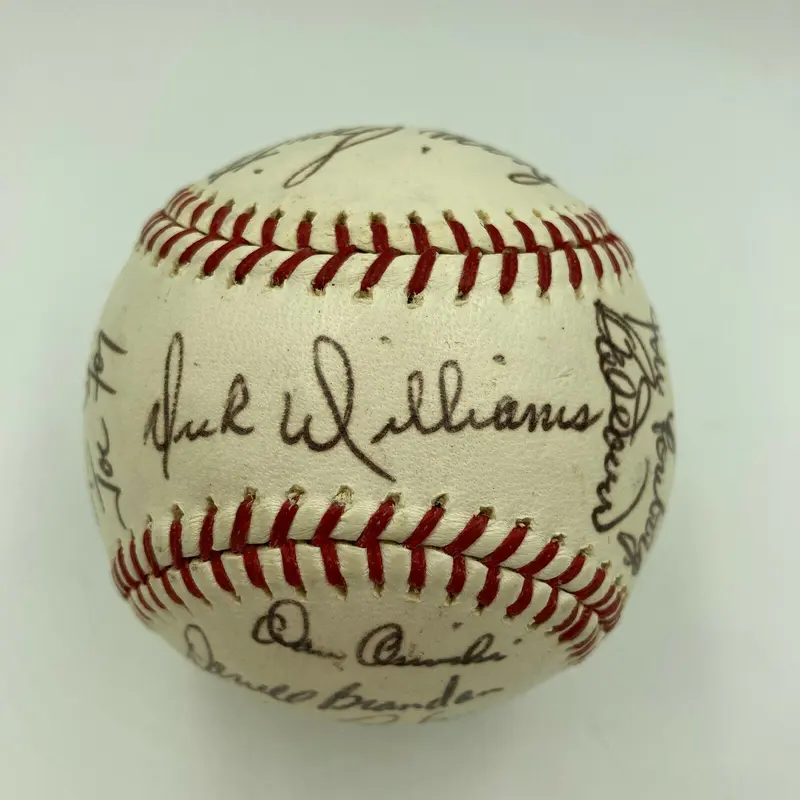 1967 Boston Red Sox AL Champs Team Signed American League Baseball With COA