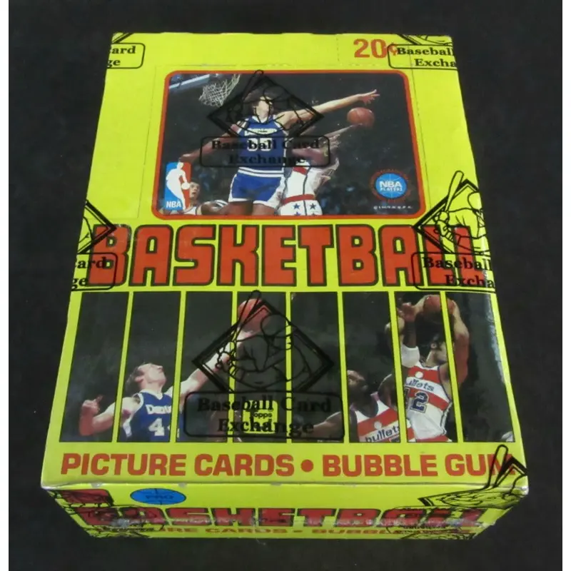 1979/80 Topps Basketball Unopened Wax Box (BBCE)