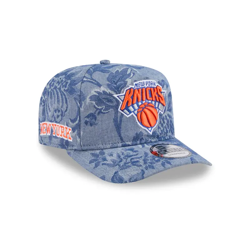 New Era - Denim Jacquard GOLFER - New York Knicks - Blue