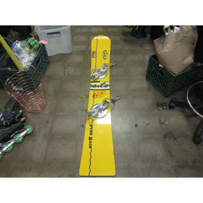 Used Coiler Pure Race 180cm Snowboard w/ Catek Bindings
