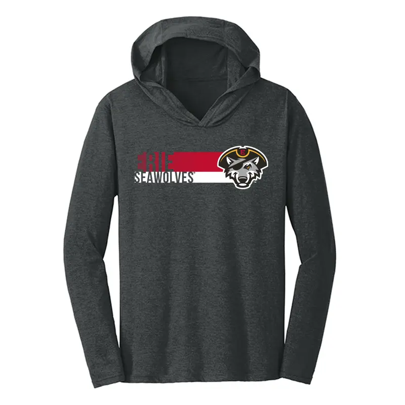 Erie SeaWolves 108 Fade L/S Hooded Tee