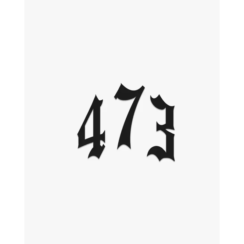 THE (473) VANQUISH PREMIUM DECAL