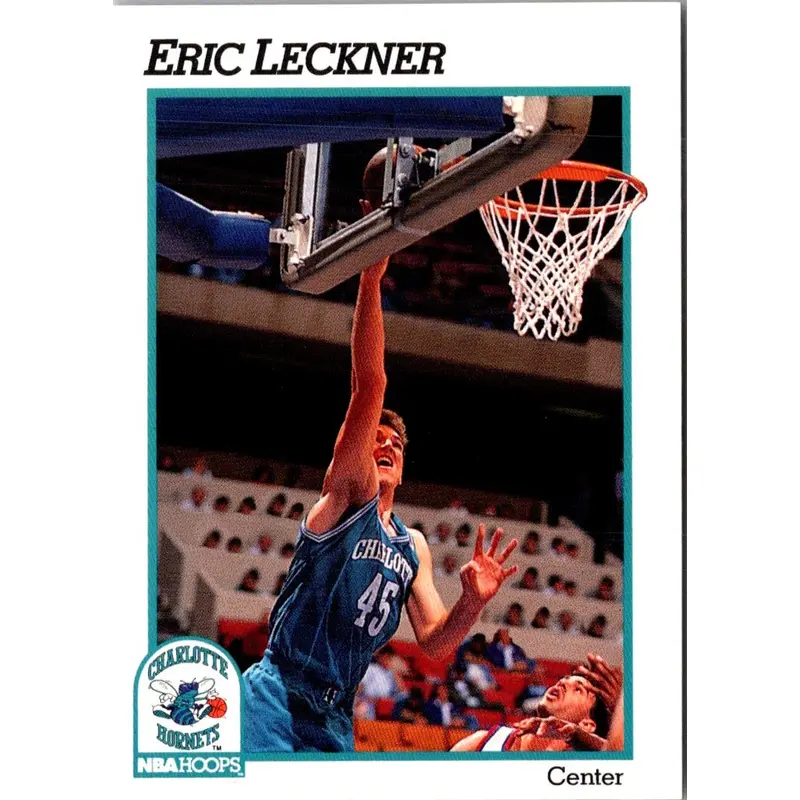 1991 Hoops Eric Leckner #344