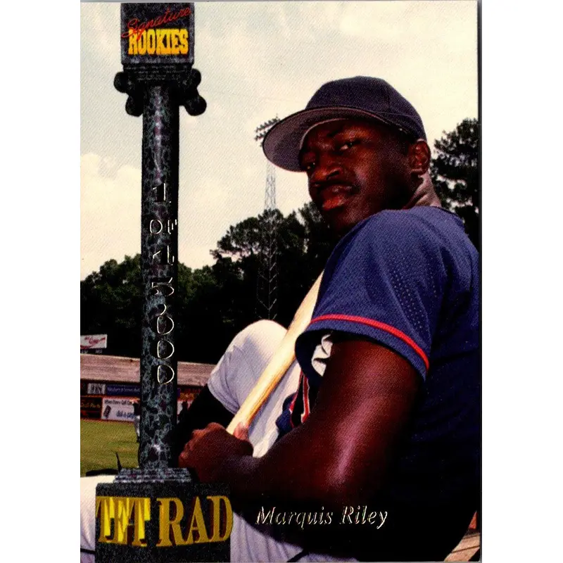 1994 Signature Rookies Consolidated Promos Marquis Riley #C5