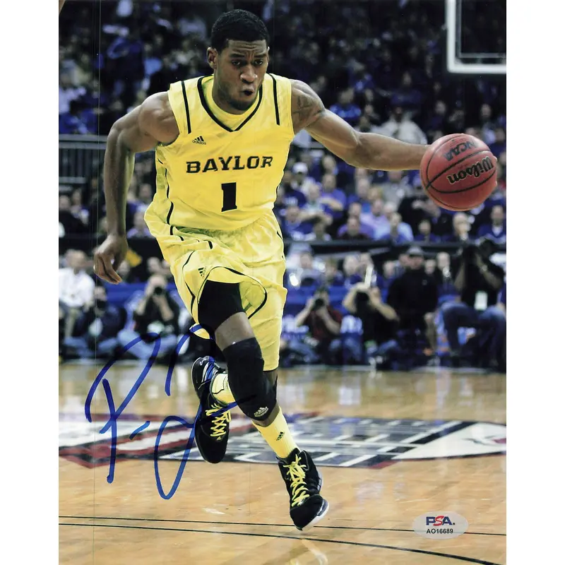 PERRY JONES signed 8x10 photo PSA/DNA Baylor Autographed
