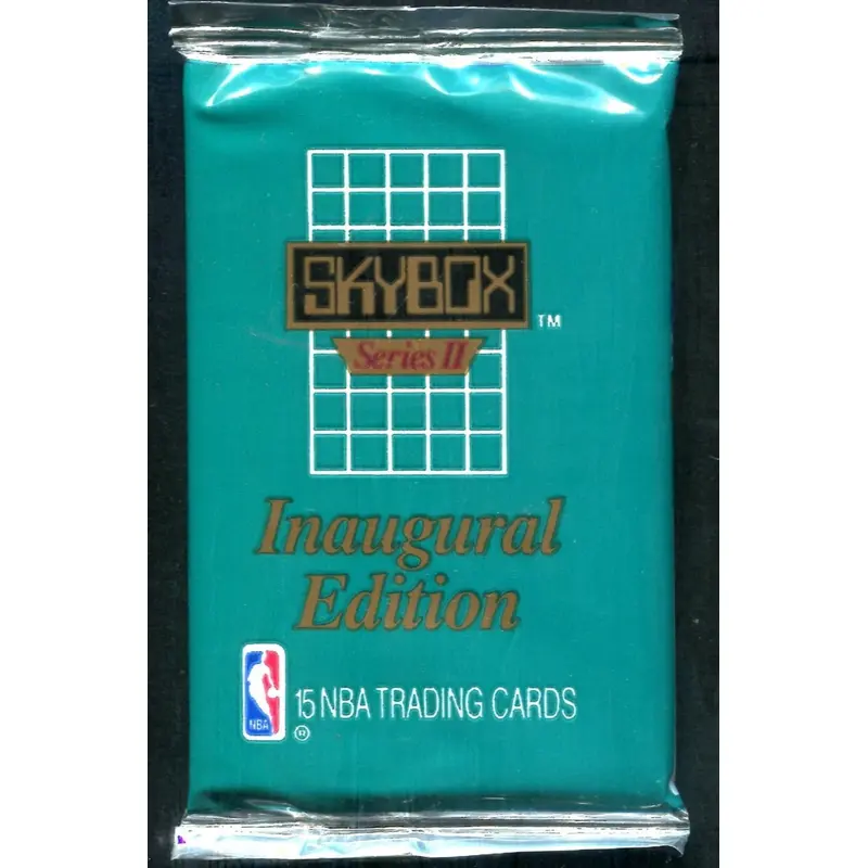 1990/91 Skybox Basketball Unopened Series 2 Pack