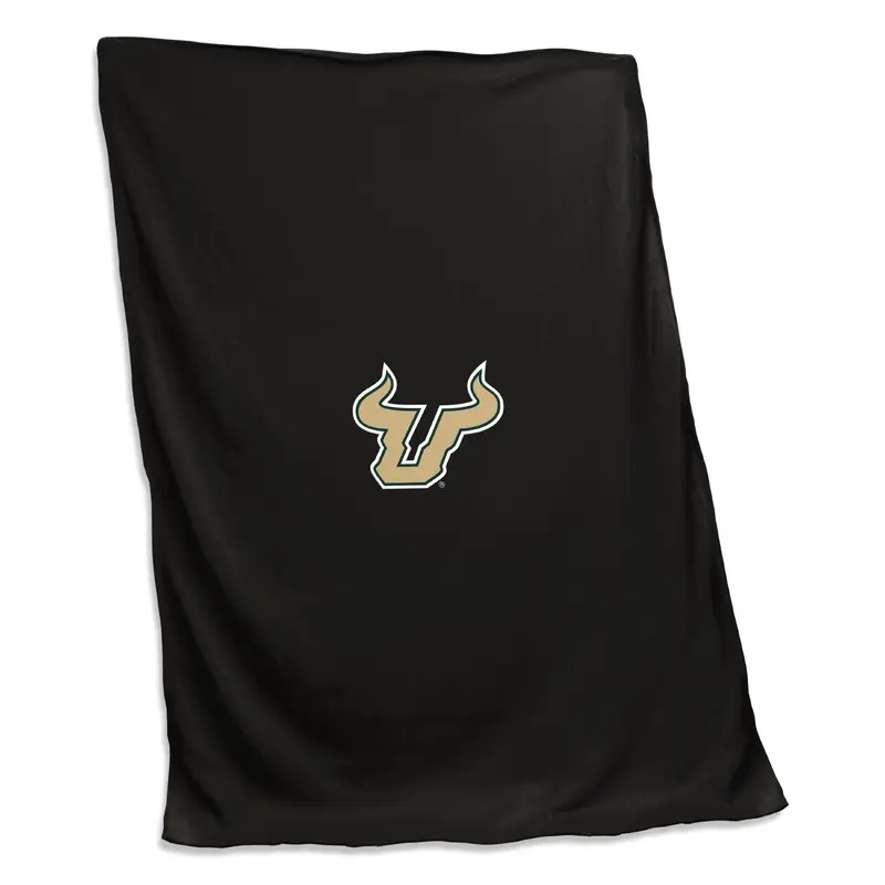 South Florida Black Screened Sweatshirt Blanket