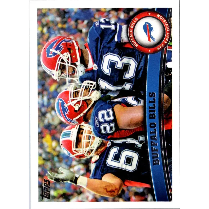2011 Topps Buffalo Bills (Steve Johnson/Fred Jackson/Mansfield Wrotto) #125