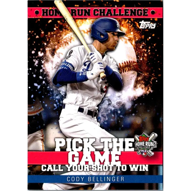 2022 Topps Home Run Challenge Code Cards Cody Bellinger #HRC-7