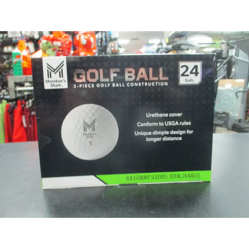 Member's Mark 3 Piece Golf Balls - 24 Pack