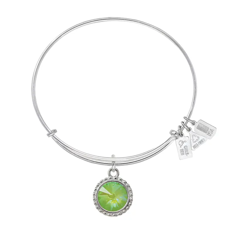Earth's Elements GREENERY Charm Bangle