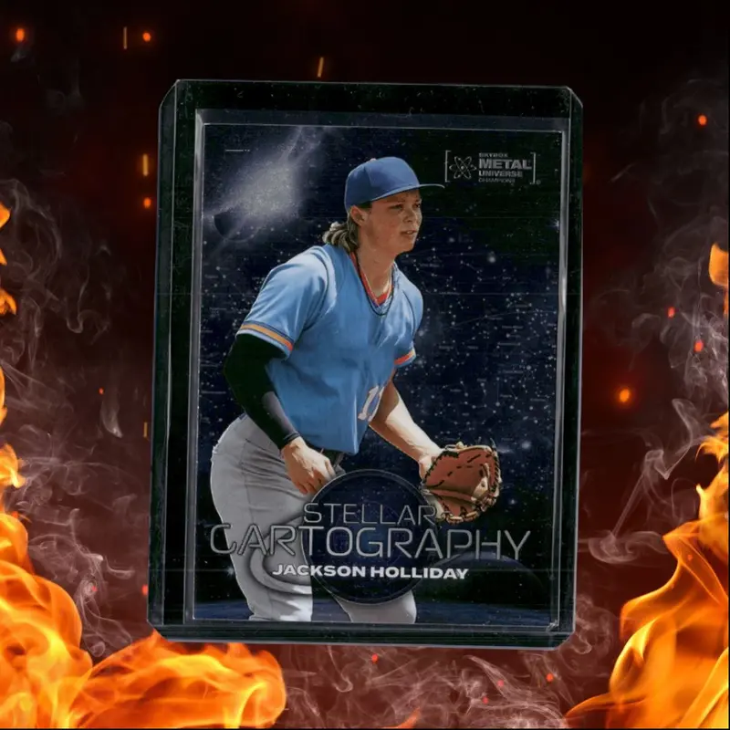 2024 Metal Universe Champions Jackson Holliday Stellar Cartography Rookie #145